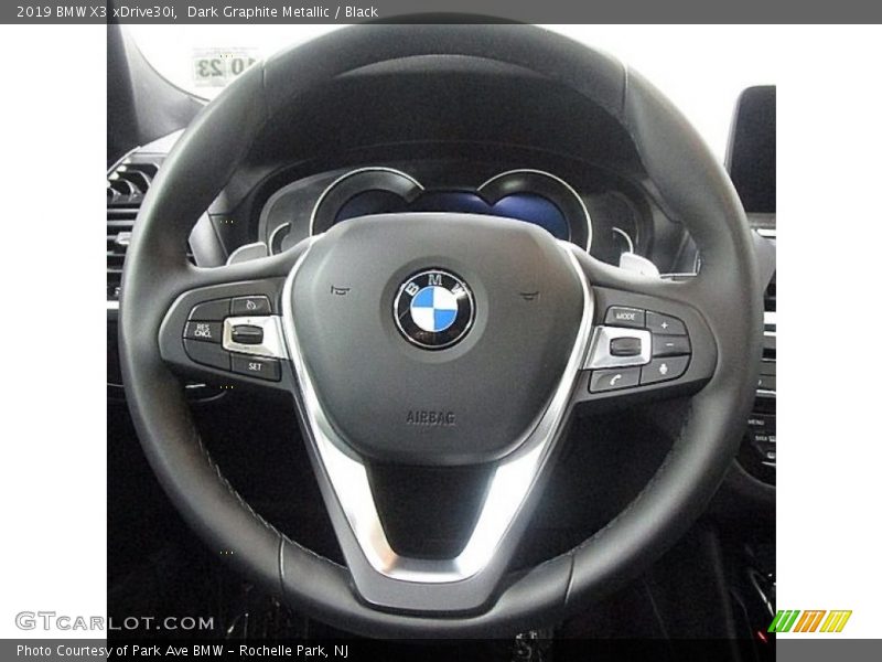 Dark Graphite Metallic / Black 2019 BMW X3 xDrive30i