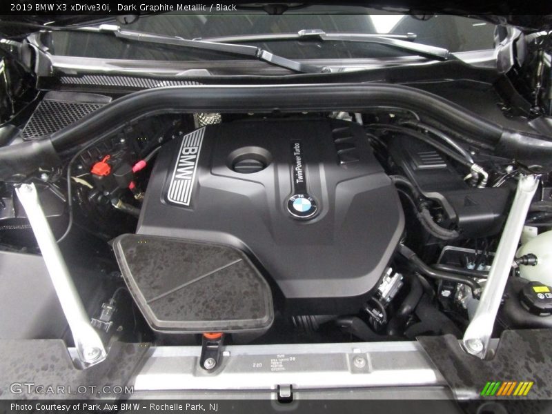 Dark Graphite Metallic / Black 2019 BMW X3 xDrive30i
