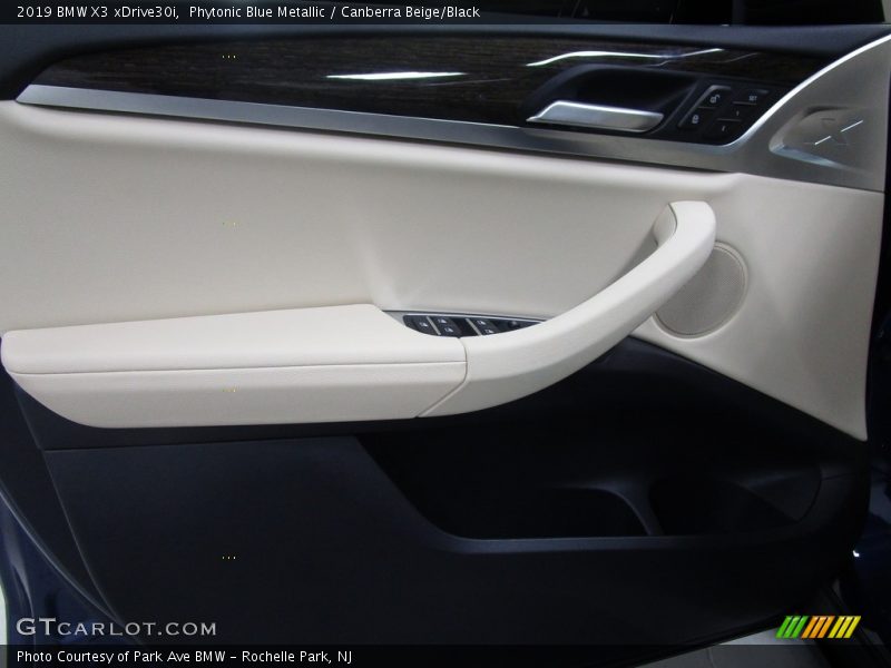 Phytonic Blue Metallic / Canberra Beige/Black 2019 BMW X3 xDrive30i