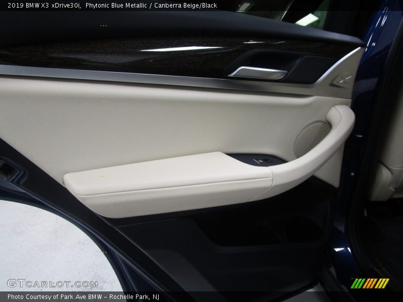Phytonic Blue Metallic / Canberra Beige/Black 2019 BMW X3 xDrive30i
