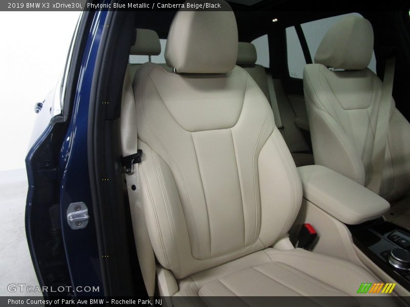 Phytonic Blue Metallic / Canberra Beige/Black 2019 BMW X3 xDrive30i