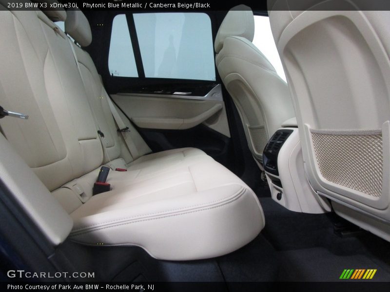Phytonic Blue Metallic / Canberra Beige/Black 2019 BMW X3 xDrive30i