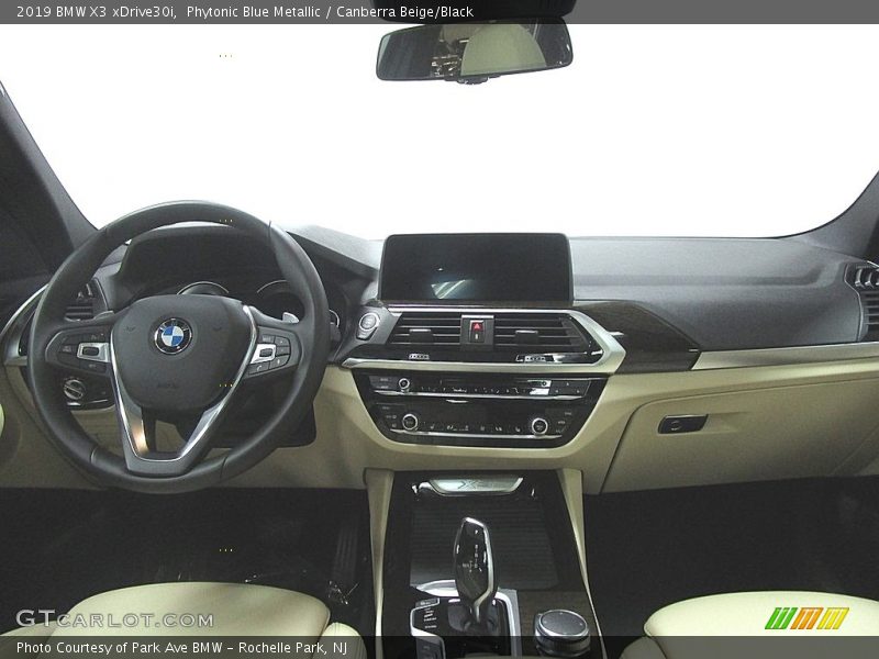 Phytonic Blue Metallic / Canberra Beige/Black 2019 BMW X3 xDrive30i