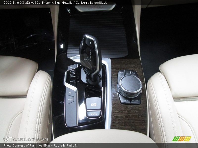 Phytonic Blue Metallic / Canberra Beige/Black 2019 BMW X3 xDrive30i
