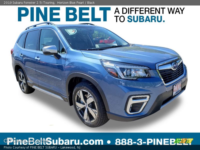 Horizon Blue Pearl / Black 2019 Subaru Forester 2.5i Touring