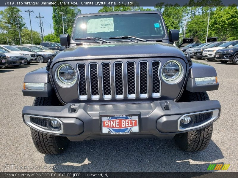 Granite Crystal Metallic / Black 2019 Jeep Wrangler Unlimited Sahara 4x4