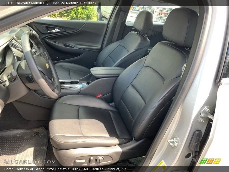 Silver Ice Metallic / Jet Black 2016 Chevrolet Malibu LT