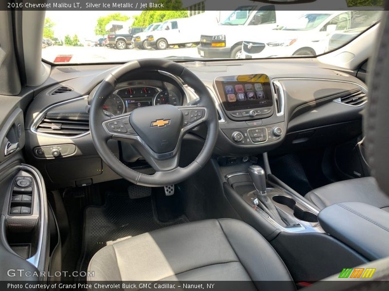 Silver Ice Metallic / Jet Black 2016 Chevrolet Malibu LT