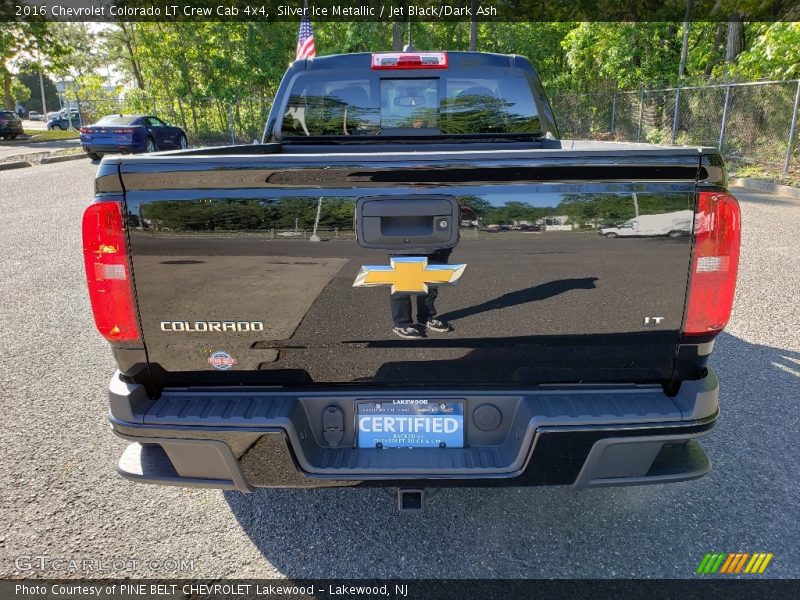 Silver Ice Metallic / Jet Black/Dark Ash 2016 Chevrolet Colorado LT Crew Cab 4x4