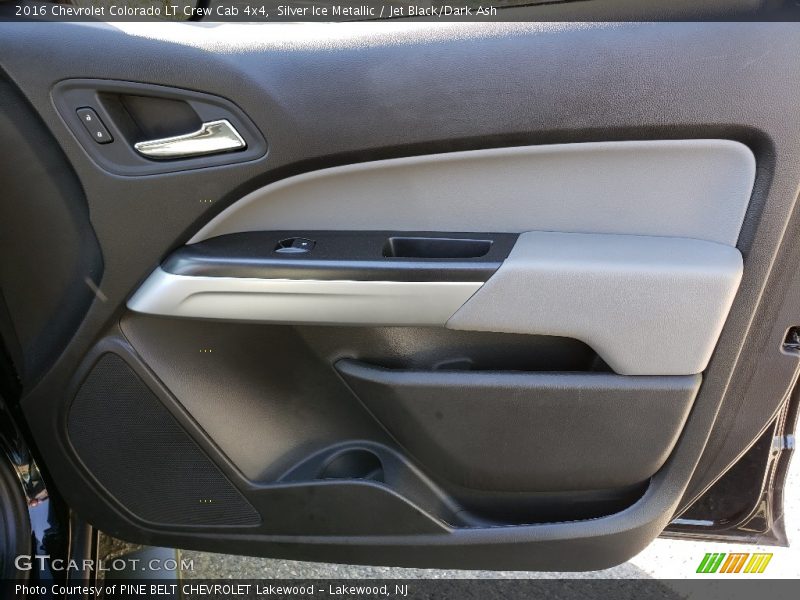 Silver Ice Metallic / Jet Black/Dark Ash 2016 Chevrolet Colorado LT Crew Cab 4x4