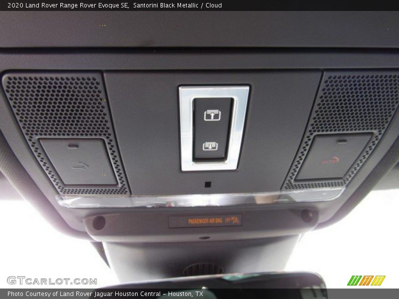 Santorini Black Metallic / Cloud 2020 Land Rover Range Rover Evoque SE