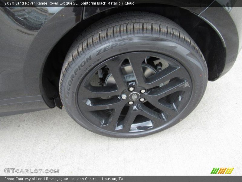 Santorini Black Metallic / Cloud 2020 Land Rover Range Rover Evoque SE