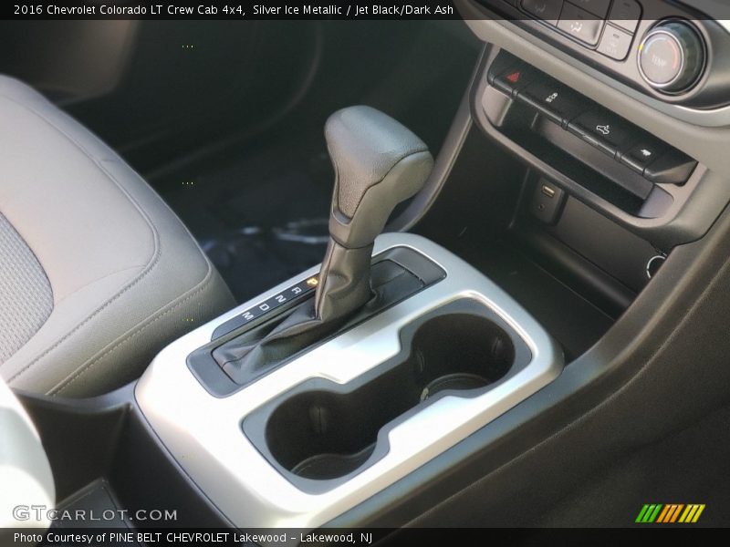 Silver Ice Metallic / Jet Black/Dark Ash 2016 Chevrolet Colorado LT Crew Cab 4x4