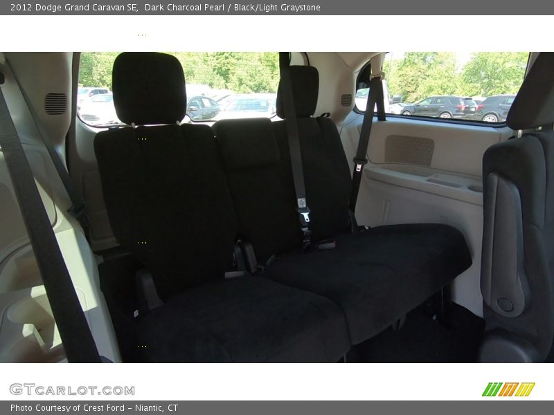Dark Charcoal Pearl / Black/Light Graystone 2012 Dodge Grand Caravan SE