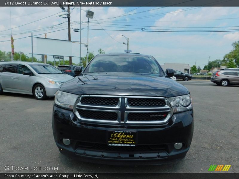 Mineral Gray Metallic / Black 2012 Dodge Durango SXT AWD