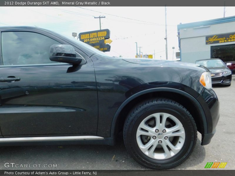 Mineral Gray Metallic / Black 2012 Dodge Durango SXT AWD