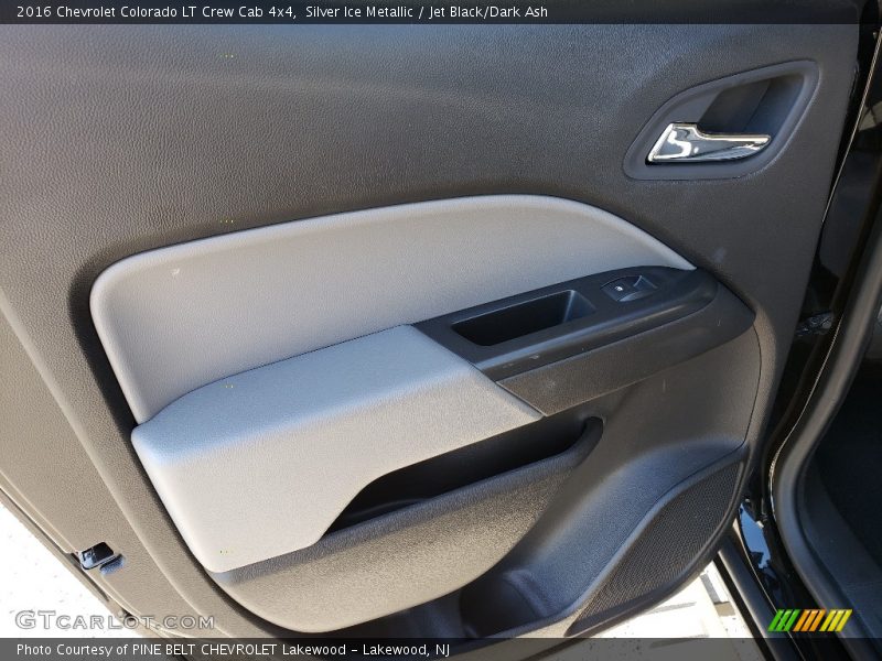 Silver Ice Metallic / Jet Black/Dark Ash 2016 Chevrolet Colorado LT Crew Cab 4x4