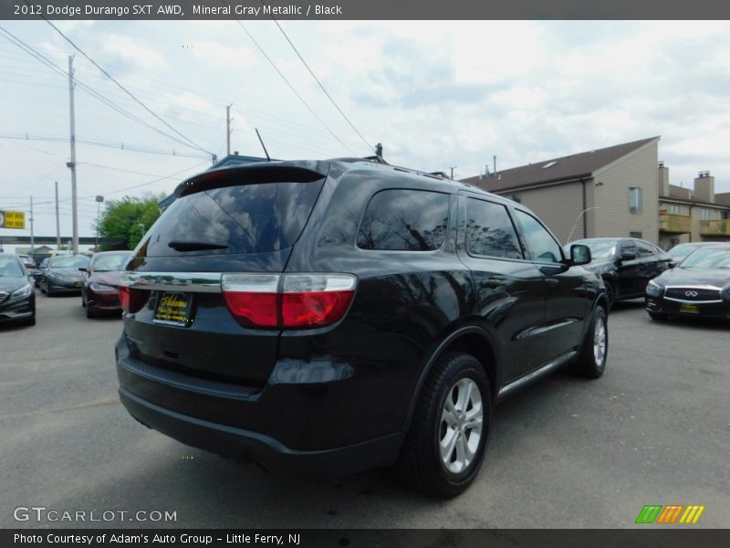 Mineral Gray Metallic / Black 2012 Dodge Durango SXT AWD