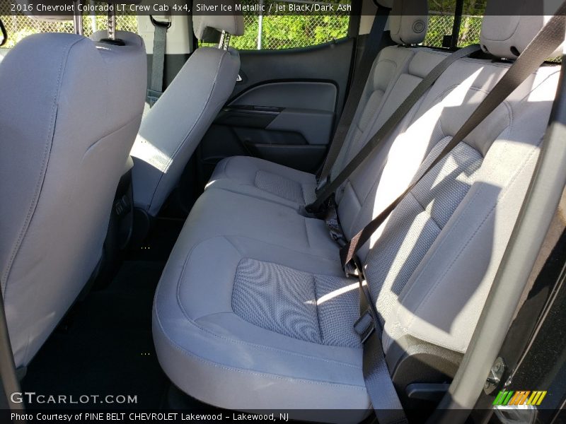 Silver Ice Metallic / Jet Black/Dark Ash 2016 Chevrolet Colorado LT Crew Cab 4x4