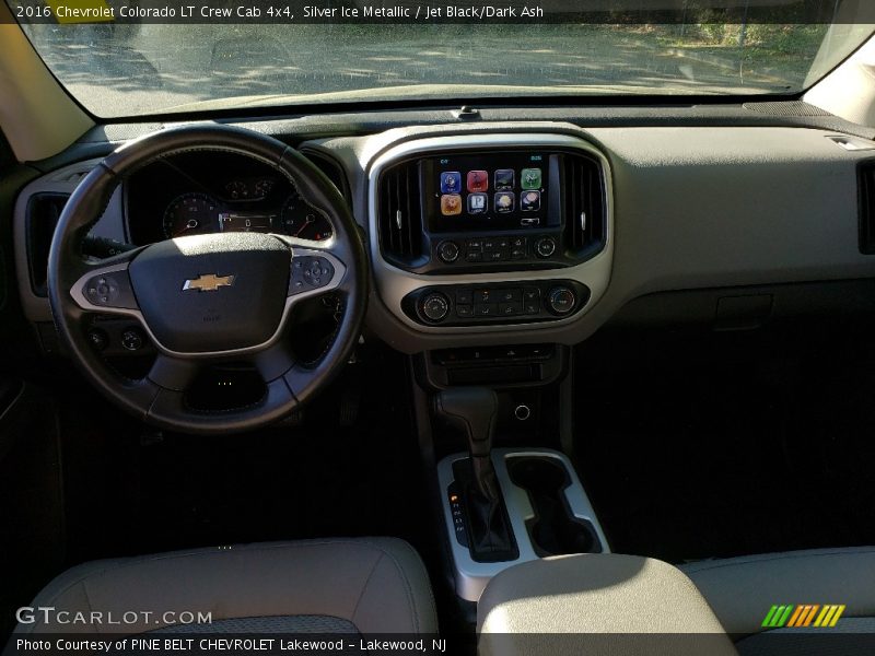 Silver Ice Metallic / Jet Black/Dark Ash 2016 Chevrolet Colorado LT Crew Cab 4x4