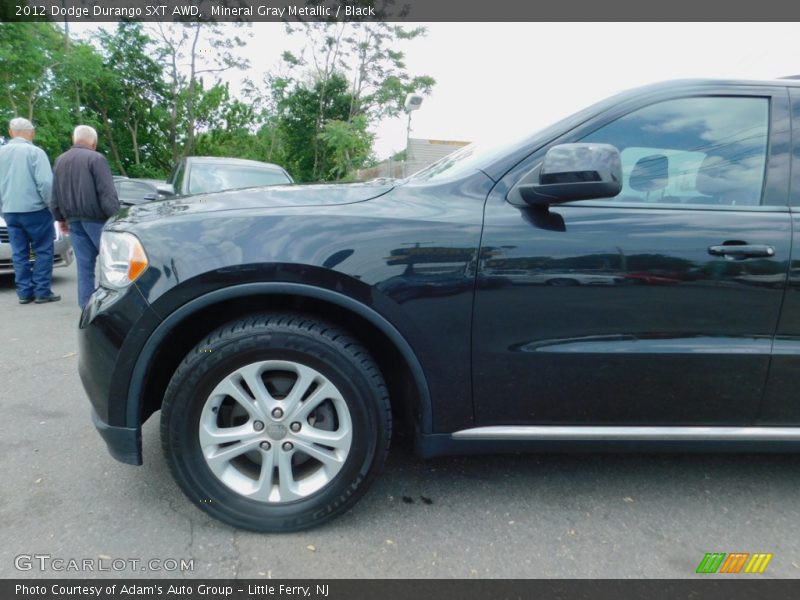 Mineral Gray Metallic / Black 2012 Dodge Durango SXT AWD