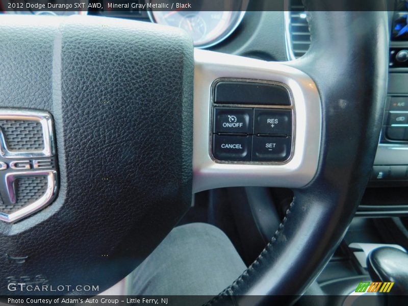 Mineral Gray Metallic / Black 2012 Dodge Durango SXT AWD