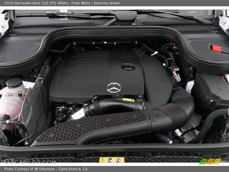 Polar White / Espresso Brown 2020 Mercedes-Benz GLE 350 4Matic