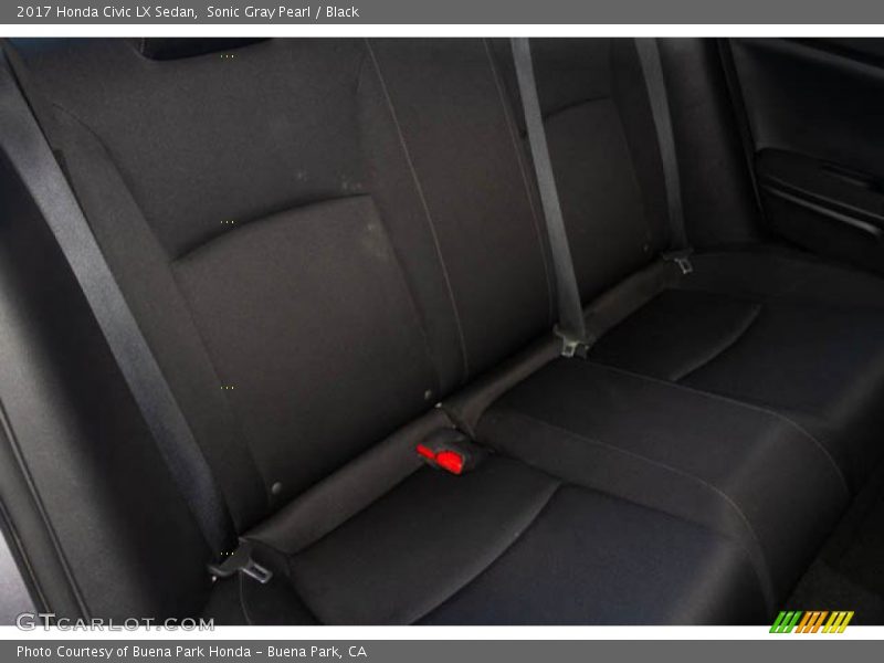 Sonic Gray Pearl / Black 2017 Honda Civic LX Sedan