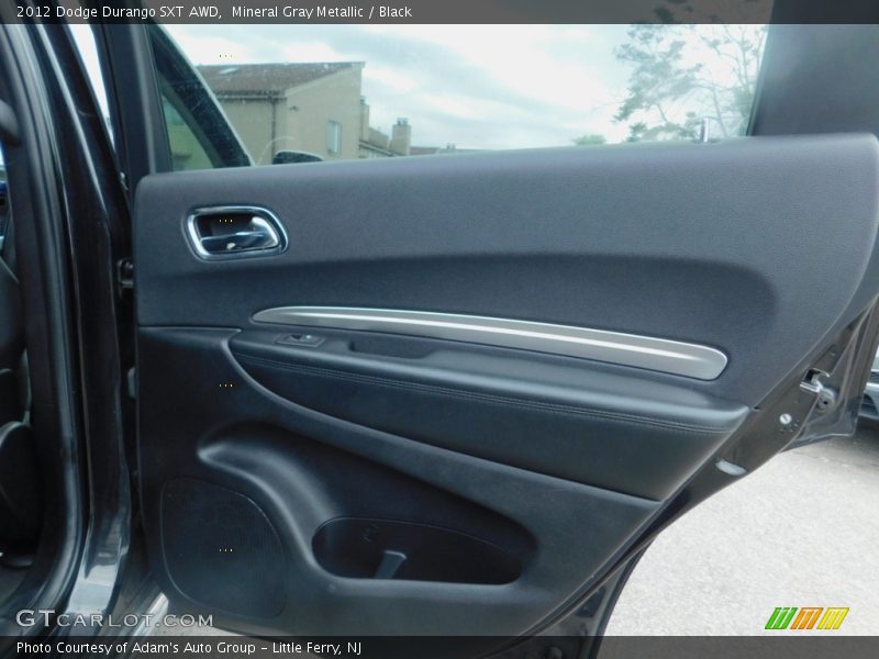 Mineral Gray Metallic / Black 2012 Dodge Durango SXT AWD