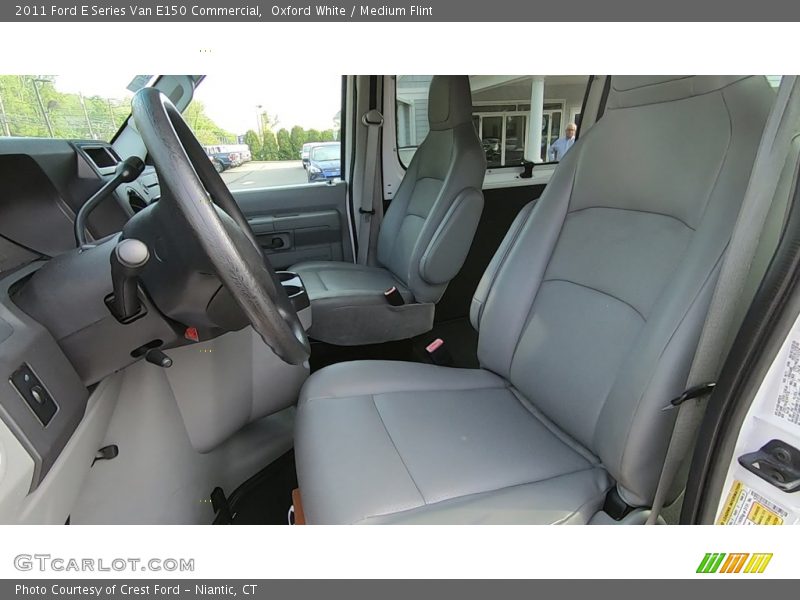 Oxford White / Medium Flint 2011 Ford E Series Van E150 Commercial