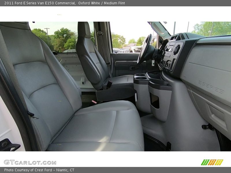 Oxford White / Medium Flint 2011 Ford E Series Van E150 Commercial