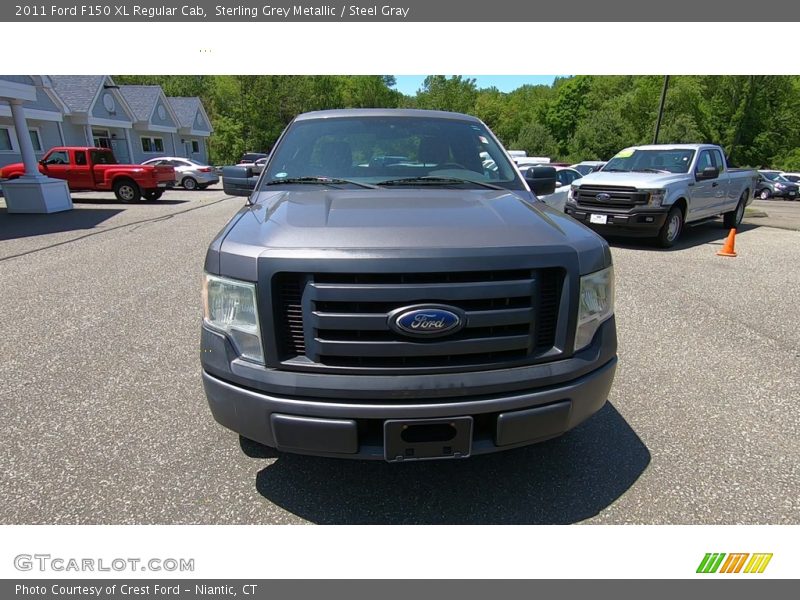 Sterling Grey Metallic / Steel Gray 2011 Ford F150 XL Regular Cab