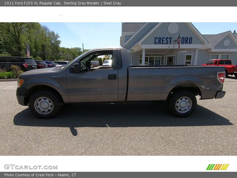 Sterling Grey Metallic / Steel Gray 2011 Ford F150 XL Regular Cab