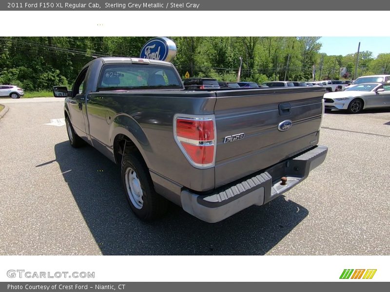 Sterling Grey Metallic / Steel Gray 2011 Ford F150 XL Regular Cab