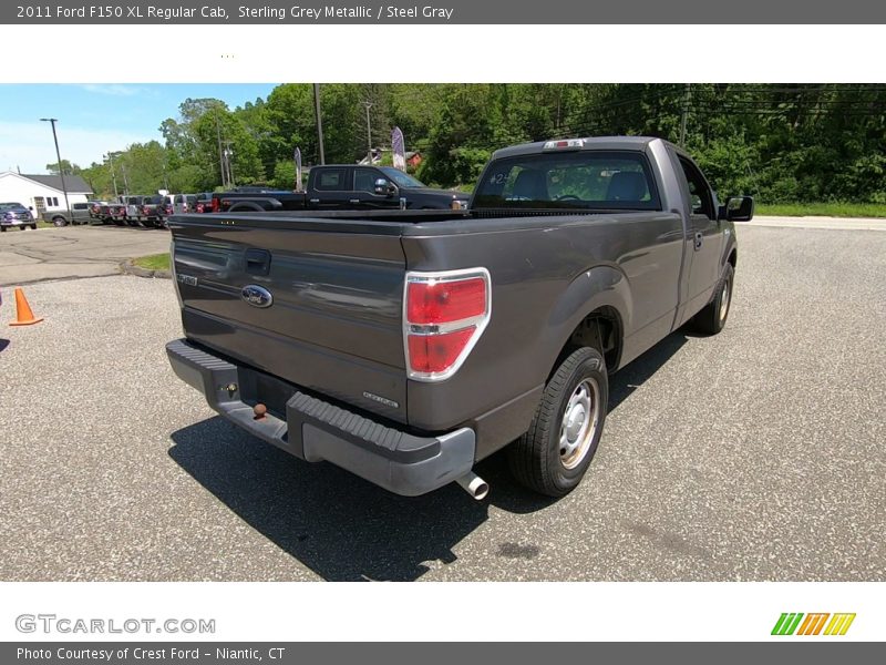 Sterling Grey Metallic / Steel Gray 2011 Ford F150 XL Regular Cab