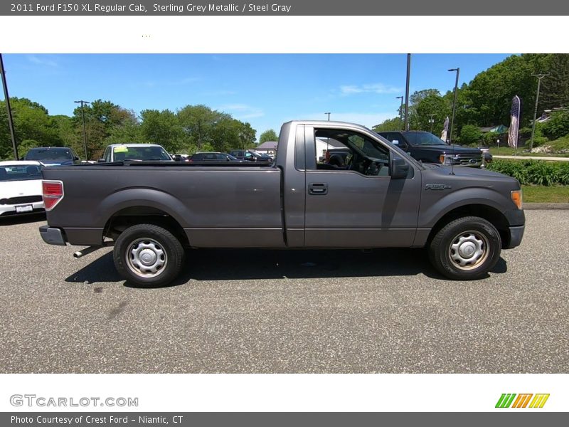 Sterling Grey Metallic / Steel Gray 2011 Ford F150 XL Regular Cab