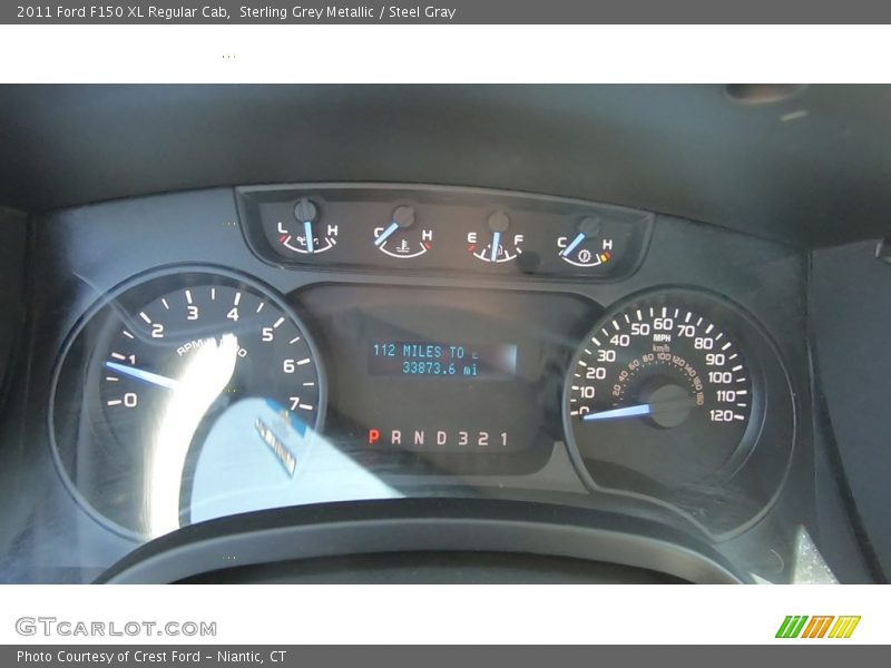 Sterling Grey Metallic / Steel Gray 2011 Ford F150 XL Regular Cab