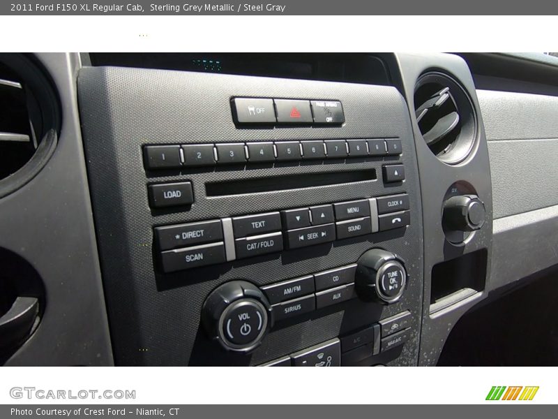 Sterling Grey Metallic / Steel Gray 2011 Ford F150 XL Regular Cab