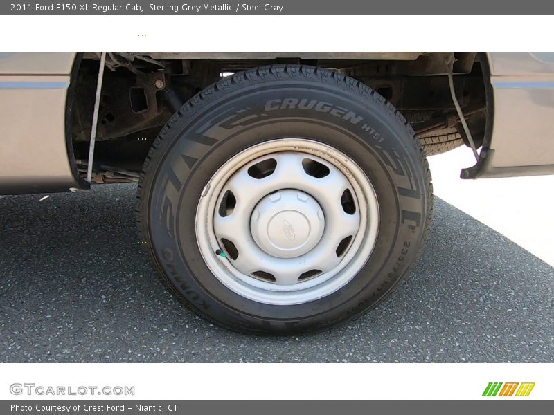 Sterling Grey Metallic / Steel Gray 2011 Ford F150 XL Regular Cab