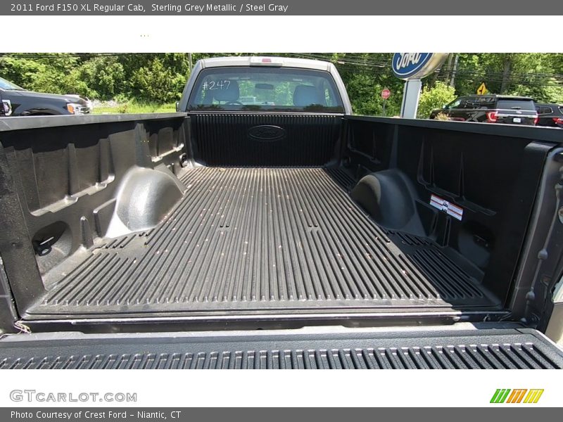 Sterling Grey Metallic / Steel Gray 2011 Ford F150 XL Regular Cab