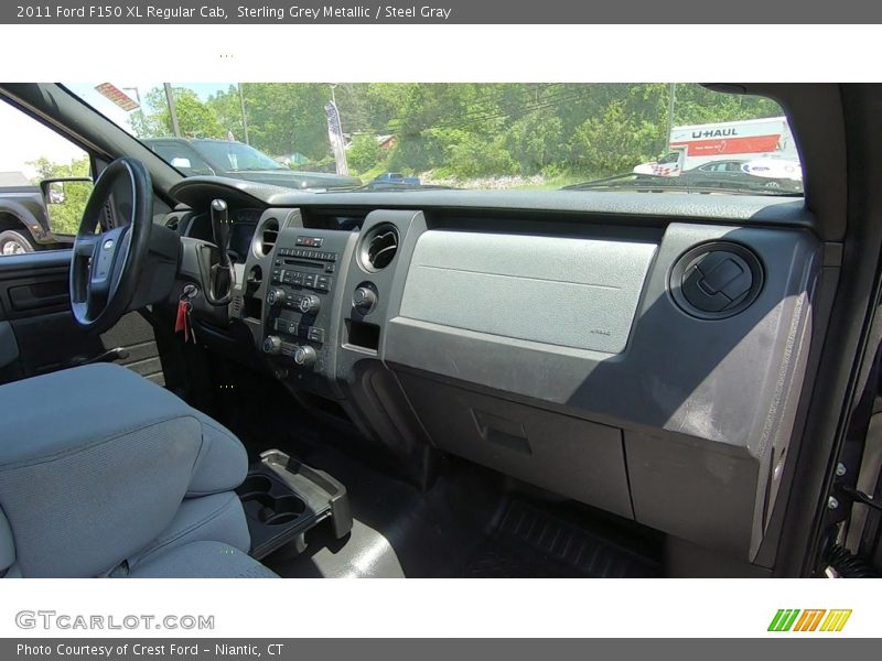 Sterling Grey Metallic / Steel Gray 2011 Ford F150 XL Regular Cab