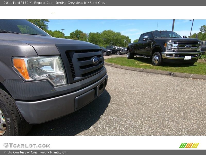 Sterling Grey Metallic / Steel Gray 2011 Ford F150 XL Regular Cab