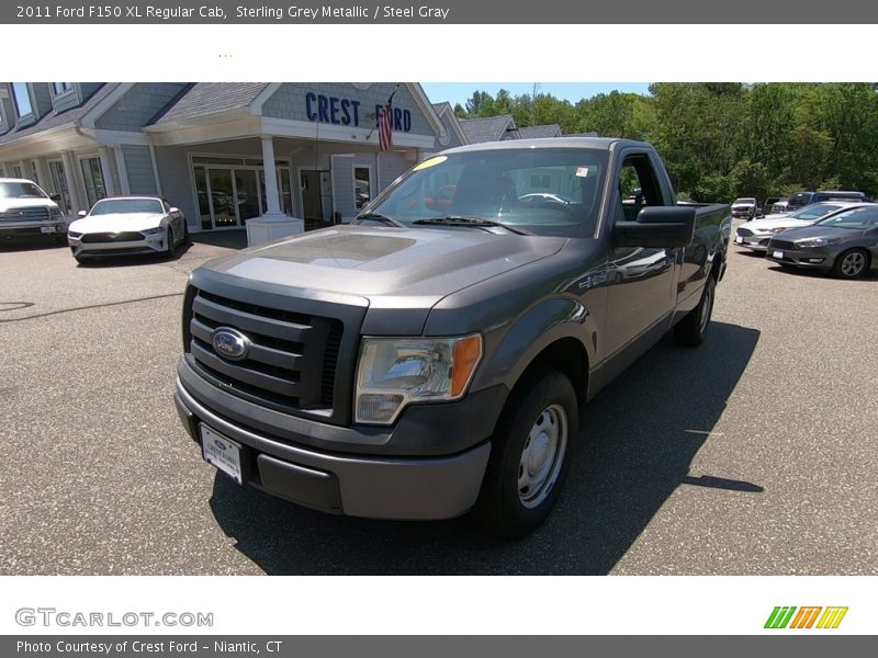 Sterling Grey Metallic / Steel Gray 2011 Ford F150 XL Regular Cab