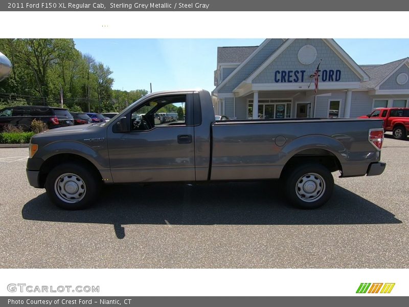 Sterling Grey Metallic / Steel Gray 2011 Ford F150 XL Regular Cab