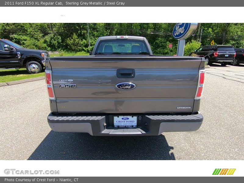 Sterling Grey Metallic / Steel Gray 2011 Ford F150 XL Regular Cab