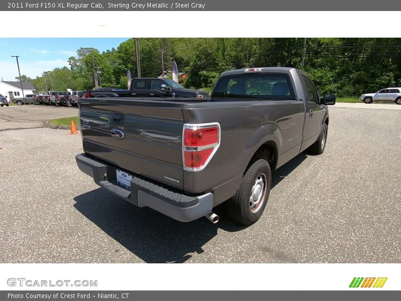 Sterling Grey Metallic / Steel Gray 2011 Ford F150 XL Regular Cab