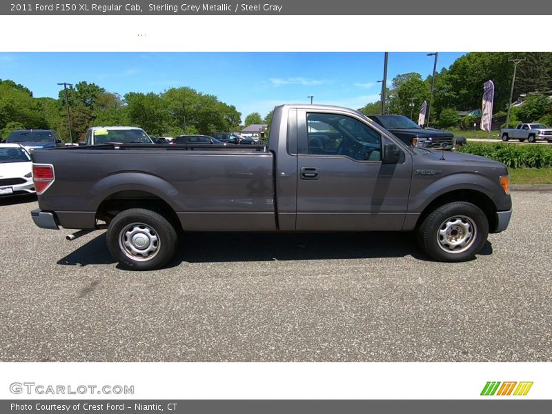 Sterling Grey Metallic / Steel Gray 2011 Ford F150 XL Regular Cab