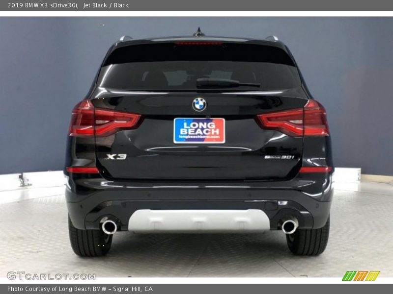Jet Black / Black 2019 BMW X3 sDrive30i