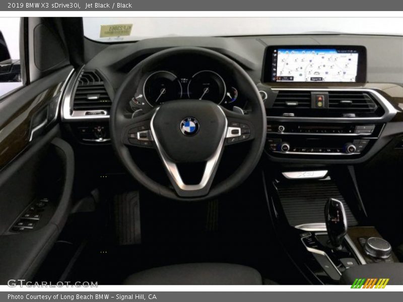 Jet Black / Black 2019 BMW X3 sDrive30i