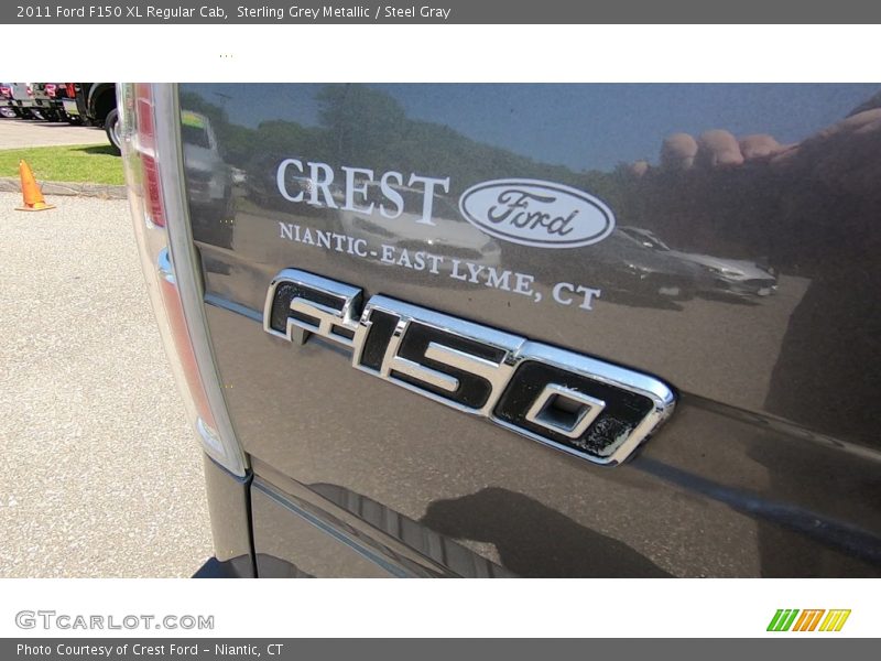 Sterling Grey Metallic / Steel Gray 2011 Ford F150 XL Regular Cab